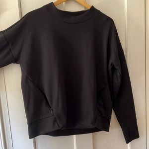 Athleta Scuba mock-neck